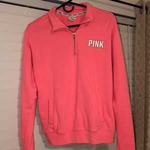 PINK quarter zip